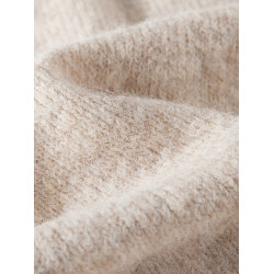 那些事衣櫥法式溫柔風蕾絲系帶氣質毛衣女秋冬復古百搭毛針織上衣