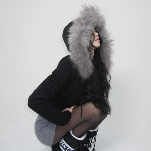 FabGirls 冬日古早雙拉頭毛毛連帽衛衣外套 小衆百搭顯瘦休閒上衣 FabGirls 冬日古早雙拉頭毛毛連帽衛衣外套 小衆百搭顯瘦休閒上衣