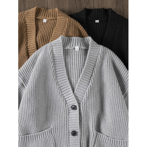 慵懶復古風!男女秋冬季情侶裝美式開衫毛衣休閒百搭針織衫上衣 慵懶復古風!男女秋冬季情侶裝美式開衫毛衣休閒百搭針織衫上衣