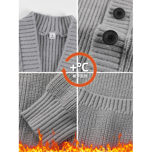 慵懶復古風!男女秋冬季情侶裝美式開衫毛衣休閒百搭針織衫上衣 慵懶復古風!男女秋冬季情侶裝美式開衫毛衣休閒百搭針織衫上衣