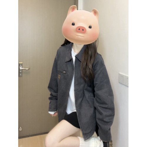 韓系工裝棒球服外套女秋季2025新款設計感小衆拉鍊開衫夾克上衣潮 韓系工裝棒球服外套女秋季2025新款設計感小衆拉鍊開衫夾克上衣潮