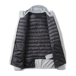 LU平替！拒水科技棉混合填充！男士戶外運動輕薄百搭連帽羽絨服潮