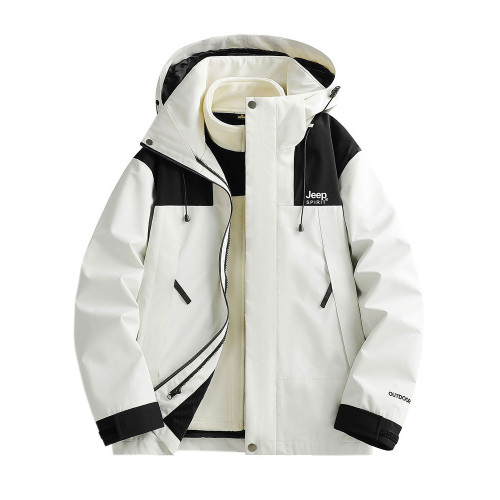 JEEP沖鋒衣女2025新款春秋季戶外三合一可拆卸登山防風冬天外套男 JEEP沖鋒衣女2025新款春秋季戶外三合一可拆卸登山防風冬天外套男