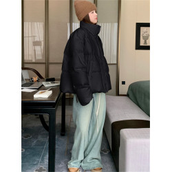 今年流行羽絨服女冬季2025新款韓系小個子短款棉衣棉襖麵包服外套