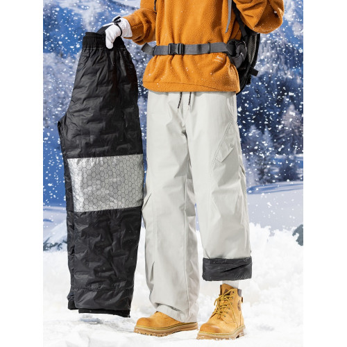 東北哈爾濱滑雪羽絨褲男女雪鄕漠河旅遊防寒裝備防風防水保暖冬季 東北哈爾濱滑雪羽絨褲男女雪鄕漠河旅遊防寒裝備防風防水保暖冬季