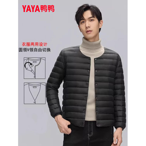 鴨鴨輕薄薄款內膽羽絨服男2025年冬季新款輕型短款保暖運動外套 鴨鴨輕薄薄款內膽羽絨服男2025年冬季新款輕型短款保暖運動外套