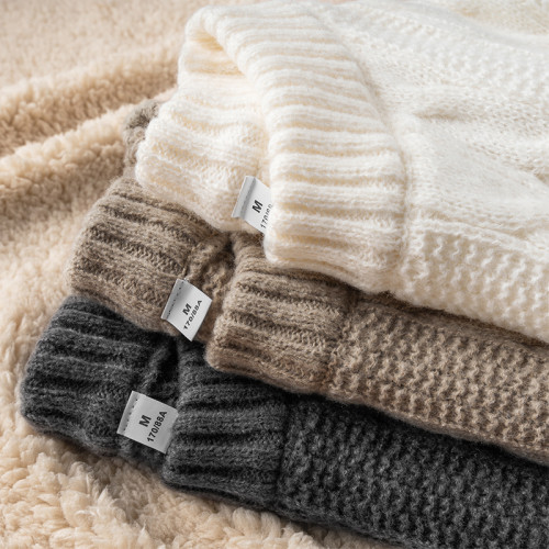 秋冬氛圍感!波浪紋麻花圓領毛衣男女秋冬季日系復古慵懶風針織衫 秋冬氛圍感!波浪紋麻花圓領毛衣男女秋冬季日系復古慵懶風針織衫