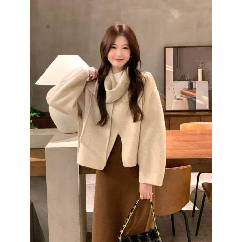 畱洋千金小香風短款毛呢外套女秋冬氣質名媛高級感輕熟風呢子大衣 畱洋千金小香風短款毛呢外套女秋冬氣質名媛高級感輕熟風呢子大衣