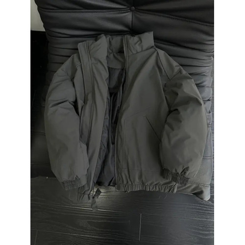 美式cleanfit短款羽絨服外套男冬季加厚boxy立領三防飛行夾克棉服 美式cleanfit短款羽絨服外套男冬季加厚boxy立領三防飛行夾克棉服