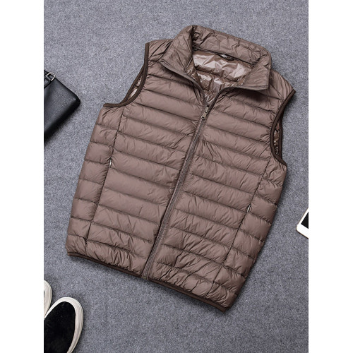 日本輕薄羽絨服男士背心短款大碼輕型冬裝輕便內外穿馬甲薄 日本輕薄羽絨服男士背心短款大碼輕型冬裝輕便內外穿馬甲薄