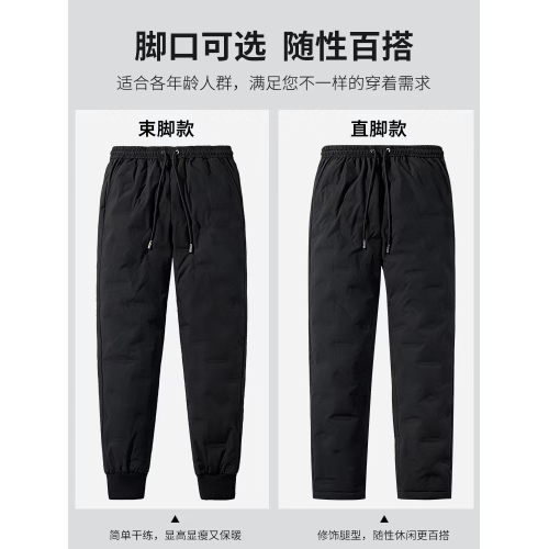 羽絨褲男士2025年新款冬季零下40度男款極寒外穿棉褲女東北防寒褲 羽絨褲男士2025年新款冬季零下40度男款極寒外穿棉褲女東北防寒褲