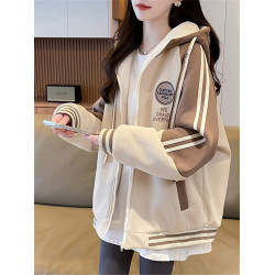 棒球服女秋冬加絨加厚寬松美式學院風冬季初高中學生羊羔毛外套潮