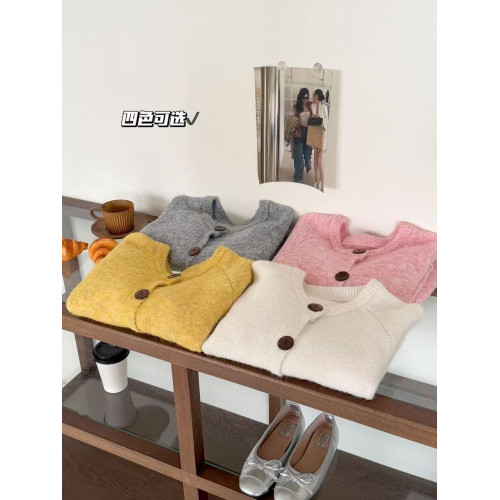 RENA慵懶風軟糯圓領開衫毛外套女2025早秋高級感寬松外穿針織上衣 RENA慵懶風軟糯圓領開衫毛外套女2025早秋高級感寬松外穿針織上衣