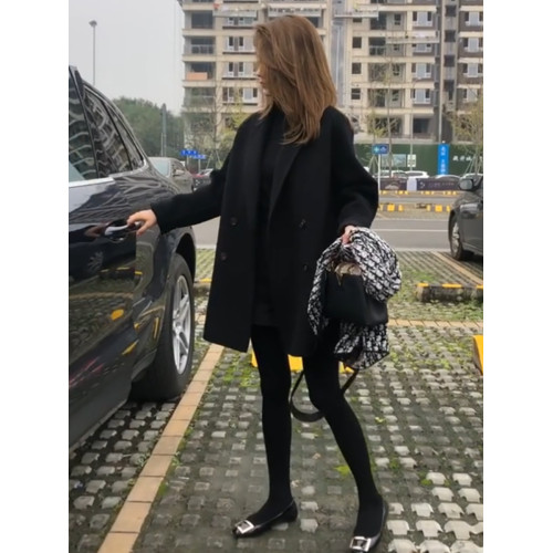 2025秋冬季新款駝色大衣小個子韓系寬松呢子西裝高級感短毛呢外套 2025秋冬季新款駝色大衣小個子韓系寬松呢子西裝高級感短毛呢外套