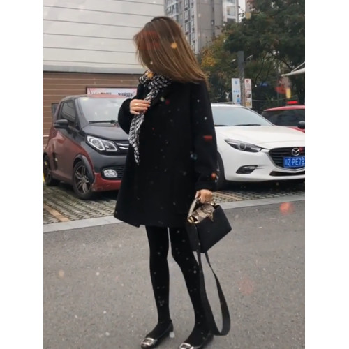 2025秋冬季新款駝色大衣小個子韓系寬松呢子西裝高級感短毛呢外套 2025秋冬季新款駝色大衣小個子韓系寬松呢子西裝高級感短毛呢外套