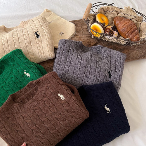 中小兒2024童毛衣布呐呐秋季新品男女寶寶純色刺綉寶寶絞花毛線衫 中小兒2024童毛衣布呐呐秋季新品男女寶寶純色刺綉寶寶絞花毛線衫