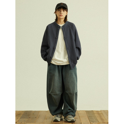 GoodNorth日系復古單排釦針織開衫圓領長袖衛衣外套中性男女同款 GoodNorth日系復古單排釦針織開衫圓領長袖衛衣外套中性男女同款