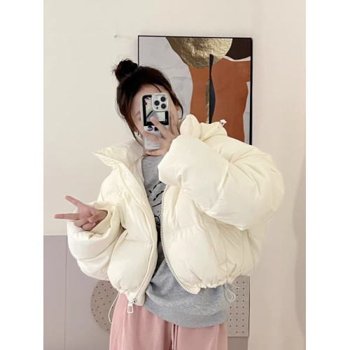 2025年新款羽絨服女韓版小個子加厚保暖冬季外套白鴨絨短款麵包服 2025年新款羽絨服女韓版小個子加厚保暖冬季外套白鴨絨短款麵包服