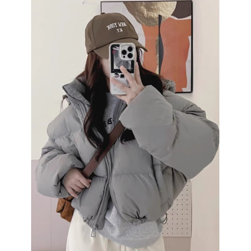 2025年新款羽絨服女韓版小個子加厚保暖冬季外套白鴨絨短款麵包服 2025年新款羽絨服女韓版小個子加厚保暖冬季外套白鴨絨短款麵包服