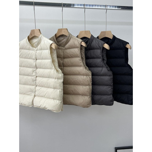 秋冬實穿!輕盈保暖90白鴨絨立領H版內搭無袖羽絨馬甲背心冬馬夾 秋冬實穿!輕盈保暖90白鴨絨立領H版內搭無袖羽絨馬甲背心冬馬夾