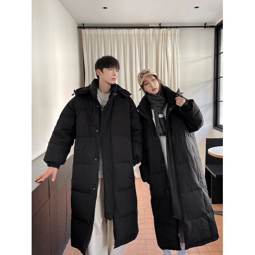 東北超長款過膝情侶冬季新款羽絨服男女保暖加厚寬松中戯防寒外套 東北超長款過膝情侶冬季新款羽絨服男女保暖加厚寬松中戯防寒外套