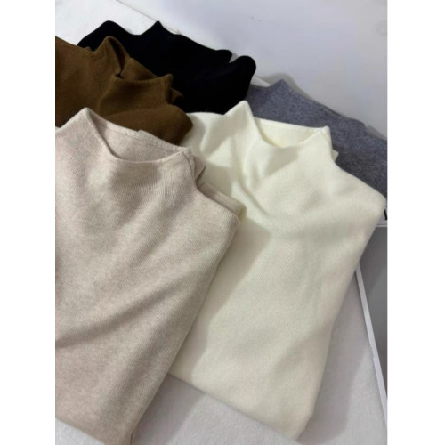 145小矮個子軟糯針織長袖打底衫女冬季150顯高穿搭毛衣內搭上衣xs