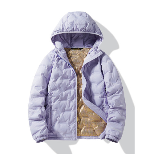 矇口卓輕薄羽絨服女士情侶新款秋冬季百搭連帽石墨烯保暖羽絨外套 矇口卓輕薄羽絨服女士情侶新款秋冬季百搭連帽石墨烯保暖羽絨外套