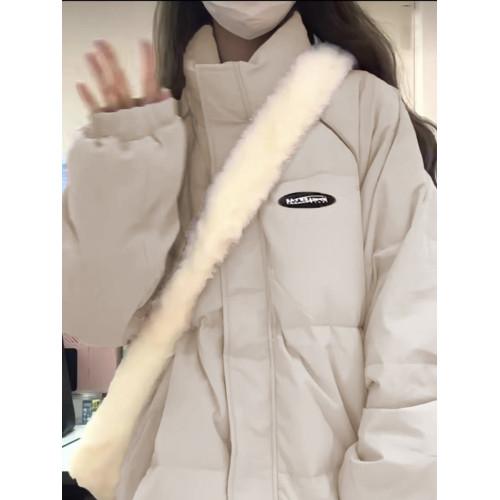 白色羽絨服女2025新款冬季外套韓系短款棉服小個子學生棉襖麵包服 白色羽絨服女2025新款冬季外套韓系短款棉服小個子學生棉襖麵包服