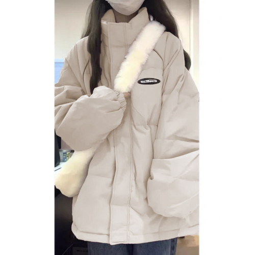 白色羽絨服女2025新款冬季外套韓系短款棉服小個子學生棉襖麵包服 白色羽絨服女2025新款冬季外套韓系短款棉服小個子學生棉襖麵包服