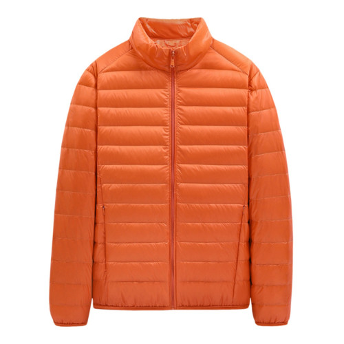 戶外輕薄羽絨服男女立領禦寒羽絨衣輕型保暖寬松休閒鴨絨棉衣外套 戶外輕薄羽絨服男女立領禦寒羽絨衣輕型保暖寬松休閒鴨絨棉衣外套