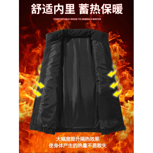 Jeepspirit吉普輕薄羽絨馬甲男士秋冬季大碼坎肩馬夾立領無袖外套 Jeepspirit吉普輕薄羽絨馬甲男士秋冬季大碼坎肩馬夾立領無袖外套