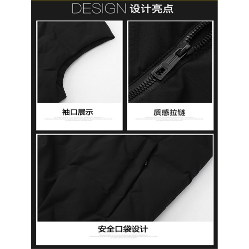 Jeepspirit吉普輕薄羽絨馬甲男士秋冬季大碼坎肩馬夾立領無袖外套 Jeepspirit吉普輕薄羽絨馬甲男士秋冬季大碼坎肩馬夾立領無袖外套