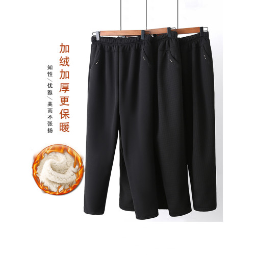 俞兆林媽媽褲子冬季加厚絨褲女寬松保暖易穿脫外褲中老年奶奶棉褲 俞兆林媽媽褲子冬季加厚絨褲女寬松保暖易穿脫外褲中老年奶奶棉褲