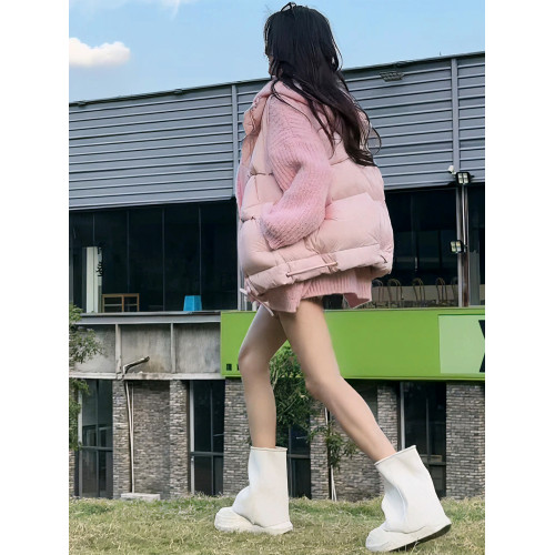 韓系時尚百搭羽絨棉服馬甲外套女秋冬新款小個子寬松棉服馬甲外套 韓系時尚百搭羽絨棉服馬甲外套女秋冬新款小個子寬松棉服馬甲外套