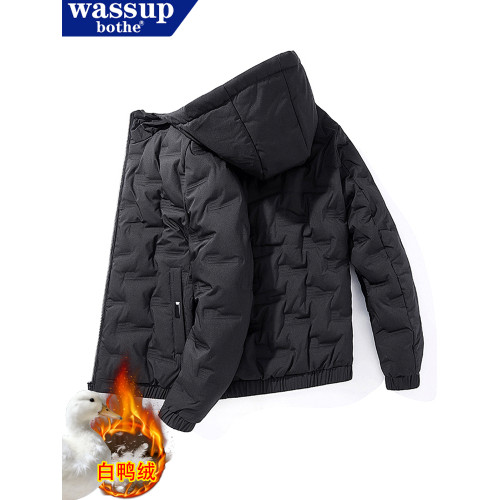 羽絨服保暖加厚棉衣男士秋冬季新款連帽棉服上衣休閒防風外套棉襖 羽絨服保暖加厚棉衣男士秋冬季新款連帽棉服上衣休閒防風外套棉襖