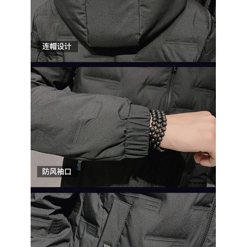 羽絨服保暖加厚棉衣男士秋冬季新款連帽棉服上衣休閒防風外套棉襖 羽絨服保暖加厚棉衣男士秋冬季新款連帽棉服上衣休閒防風外套棉襖