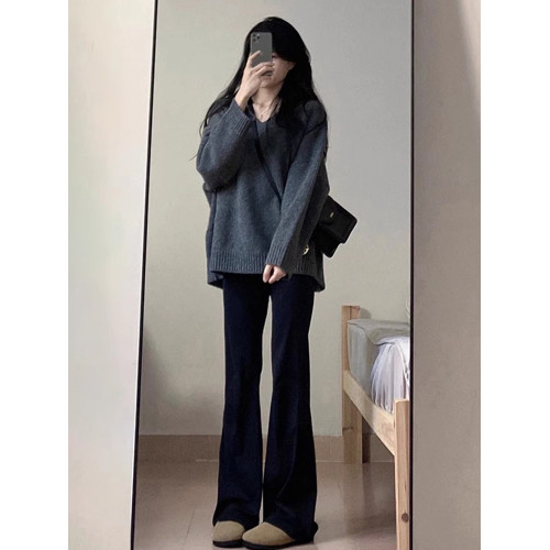 寬松慵懶風毛衣女秋冬季2025新款加厚內搭針織打底衫別致絕美上衣 寬松慵懶風毛衣女秋冬季2025新款加厚內搭針織打底衫別致絕美上衣