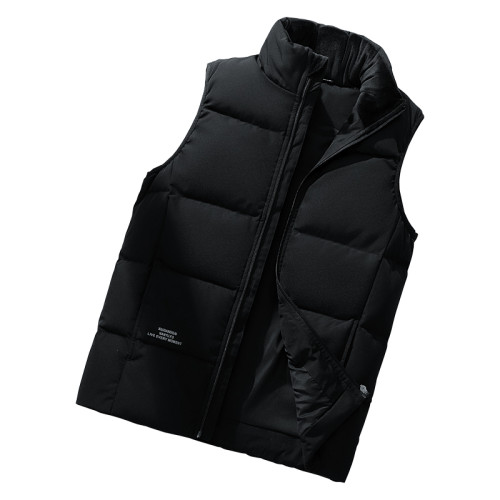 羽絨服馬甲男士秋冬季外穿保暖加肥加大碼背心白鴨絨潮牌坎肩馬夾 羽絨服馬甲男士秋冬季外穿保暖加肥加大碼背心白鴨絨潮牌坎肩馬夾