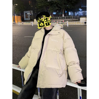 棉服男潮牌冬季加絨加厚外套ins羽絨棉衣情侶寬松學生麵包服港風