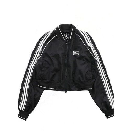 韓國badblood美式辣妹短外套女字母刺綉復古上衣小衆休閒棒球服潮 韓國badblood美式辣妹短外套女字母刺綉復古上衣小衆休閒棒球服潮