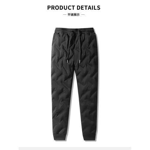 冬季加厚羽絨褲男女士外穿90%白鴨絨青年戶外棉褲保暖休閒長褲子 冬季加厚羽絨褲男女士外穿90%白鴨絨青年戶外棉褲保暖休閒長褲子