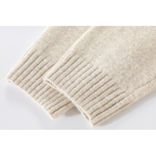 XinmonLee復古圓領小熊毛衣外套秋冬季女寬鬆休閒百搭超好看上衣