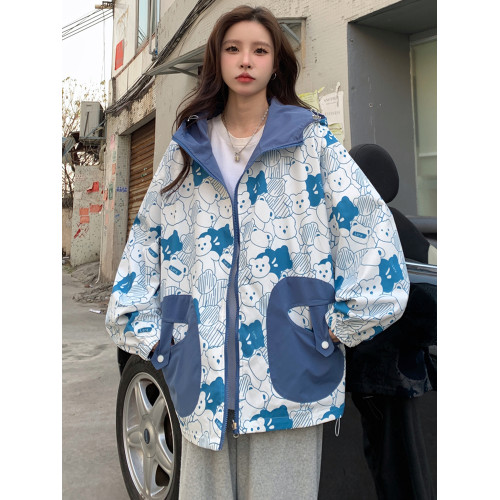 兩面穿羊羔毛外套女秋冬季加絨加厚夾克2025新款初中學生大童棉服 兩面穿羊羔毛外套女秋冬季加絨加厚夾克2025新款初中學生大童棉服