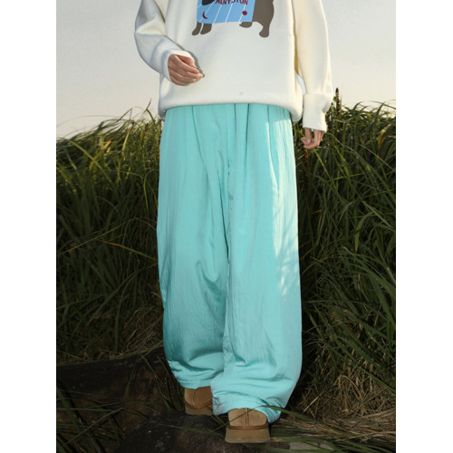 零下40度極寒羽絨褲女冬季東北防寒褲子防風防水夾棉加絨加厚棉褲 零下40度極寒羽絨褲女冬季東北防寒褲子防風防水夾棉加絨加厚棉褲