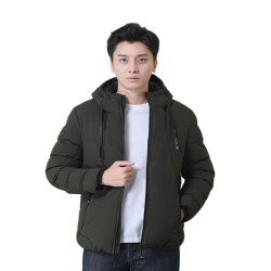 凱撒虎智能恒溫三擋加熱羽絨棉外套全身髮熱USB充電恒溫男女棉襖