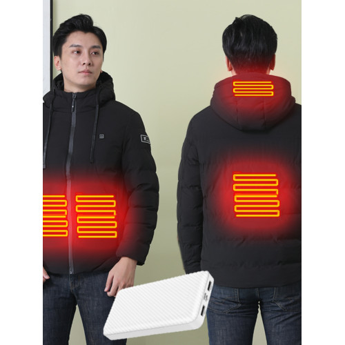 凱撒虎智能恒溫三擋加熱羽絨棉外套全身髮熱USB充電恒溫男女棉襖 凱撒虎智能恒溫三擋加熱羽絨棉外套全身髮熱USB充電恒溫男女棉襖