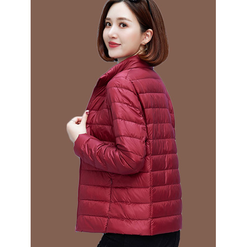 女士輕薄款羽絨服冬季爆款今年新款媽媽服小個子立領外衣內膽外套 女士輕薄款羽絨服冬季爆款今年新款媽媽服小個子立領外衣內膽外套