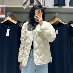 三裡屯出品秋冬輕型便捷式羽絨服休閒茄克保暖外套450453/463073