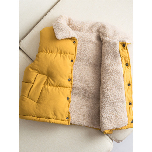 兒.童加絨加厚羽絨棉馬甲5秋冬季新款男女寶寶韓版羊羔絨馬夾背心 兒.童加絨加厚羽絨棉馬甲5秋冬季新款男女寶寶韓版羊羔絨馬夾背心