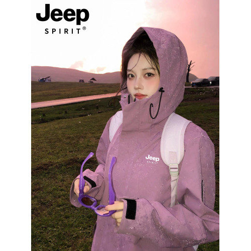 JEEP SPIRIT羽絨服沖鋒衣女2025新款冬季戶外三合一加厚內膽外套 JEEP SPIRIT羽絨服沖鋒衣女2025新款冬季戶外三合一加厚內膽外套